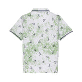 Boys All Over Printed Polo T-shirt